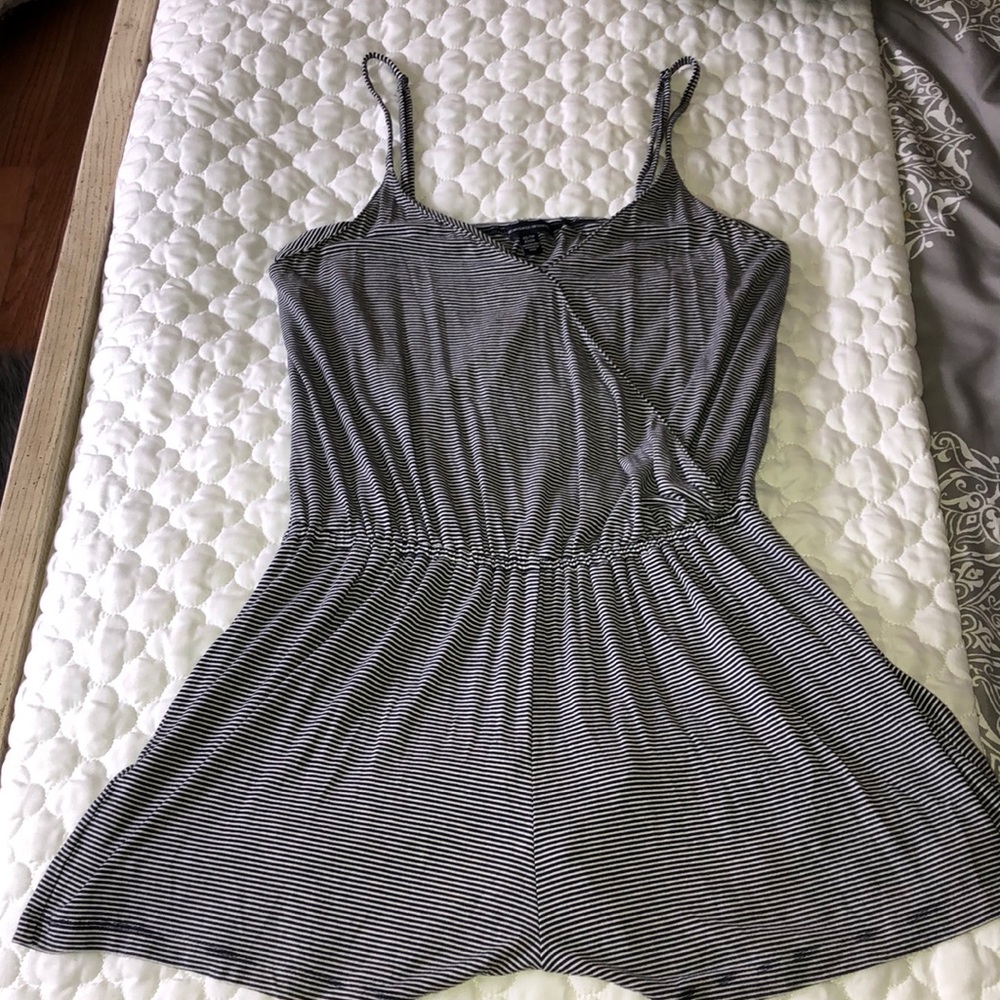 American eagle striped romper!